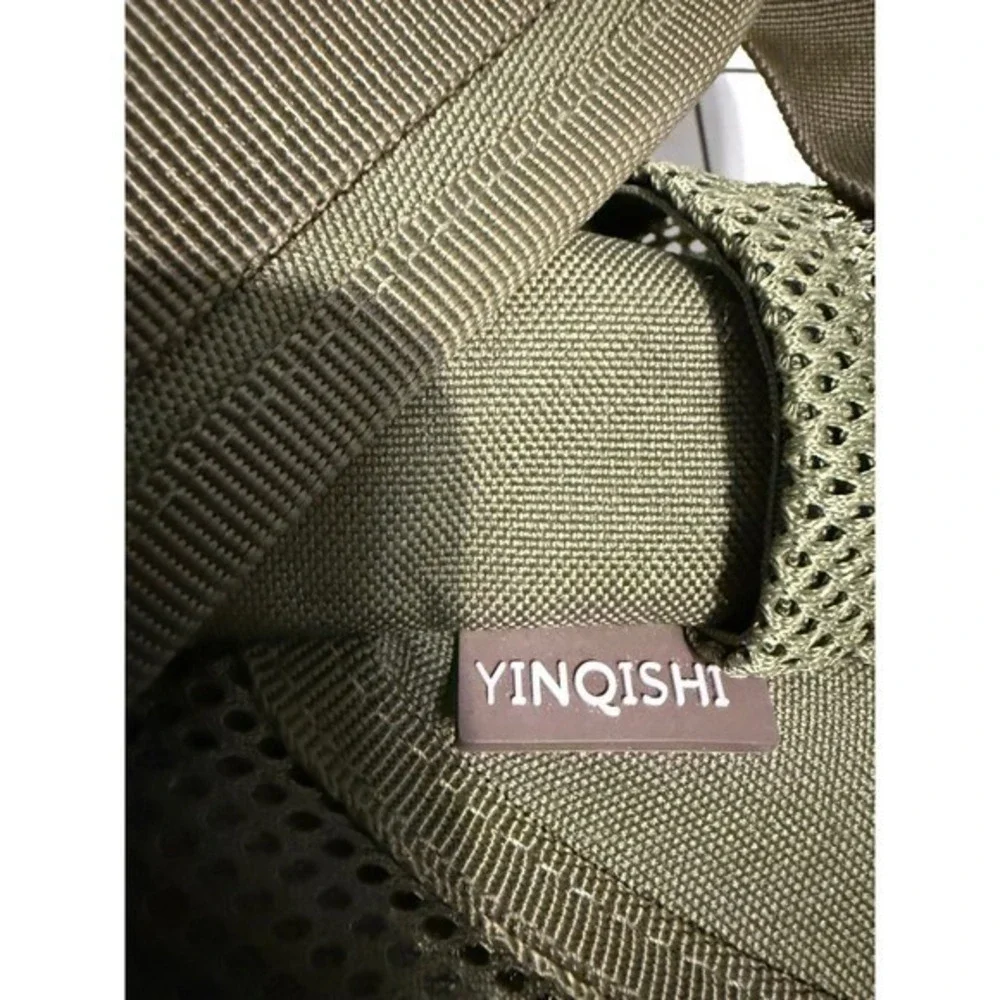 YINQISHI Olive Green Tactical Backpack Military Style Multiple‎ Pockets Durable